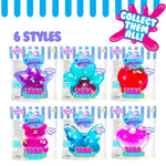 Taba Squishies Mushmeez Crystal Clear