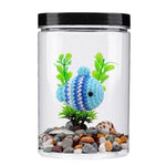 The LOOP Brigade: DIY Crochet Plush Toy Complete Kit For Beginners - Fish Aquarium (Multiple Colors)