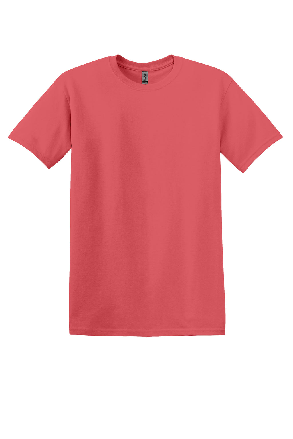 Gildan Mens/Unisex S/S Shirts Coral Silk