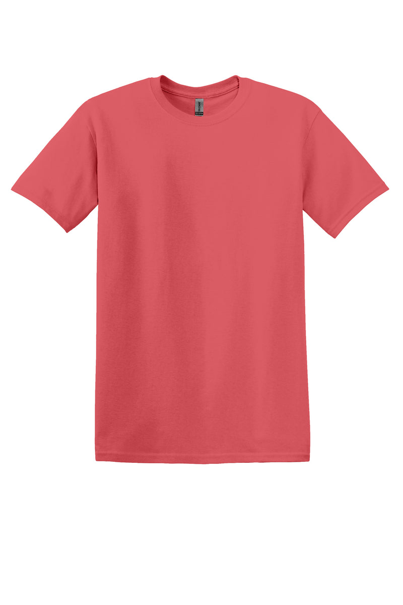 Coral Silk Mens/Unisex 100% Cotton Gildan Short Sleeve Shirts ...