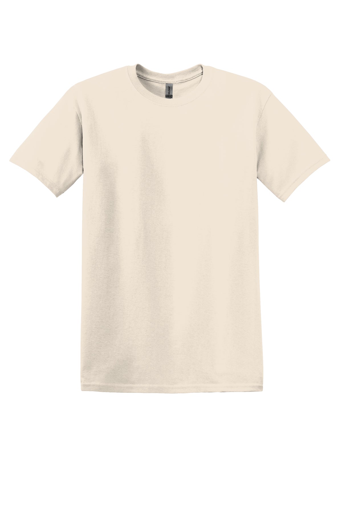 Gildan Mens/Unisex S/S Shirts Natural
