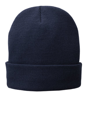 Fleece-Lined Knit Cap