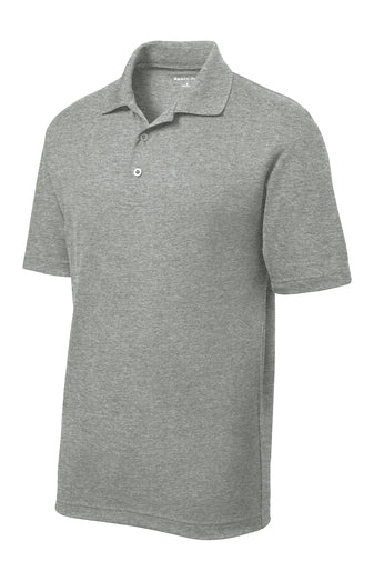 Sport-Tek PosiCharge RacerMesh Polo Unisex Grey Heather