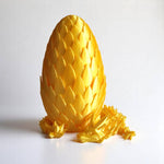 3D Printed 12" Dragon and 6" Egg