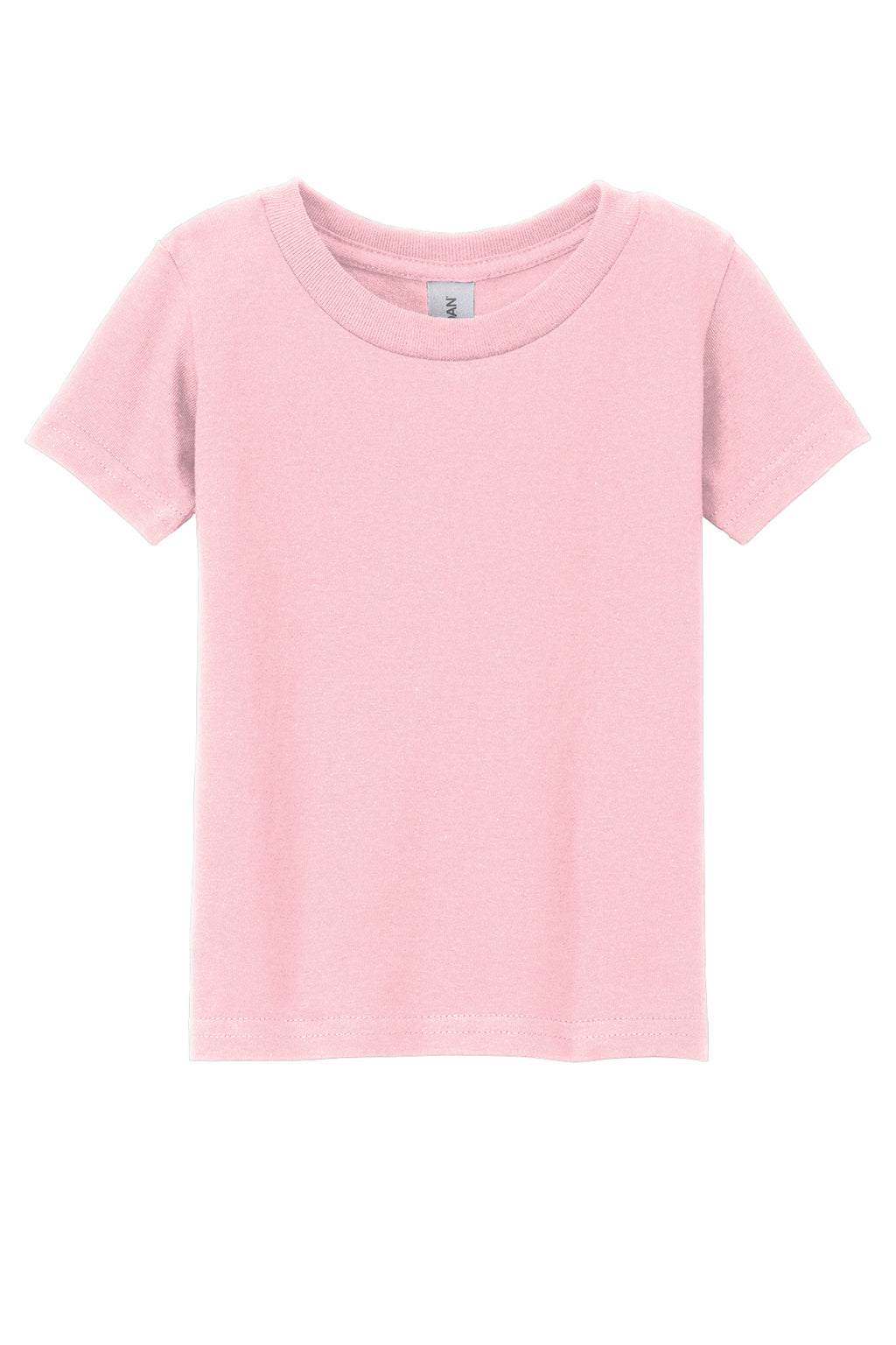 Gildan Toddler 100% Cotton Short Sleeve Shirts Light Pink