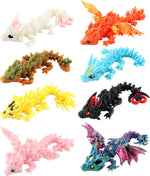 Articulated 3D Printed Dragon Figurine (5") – Unique Styles