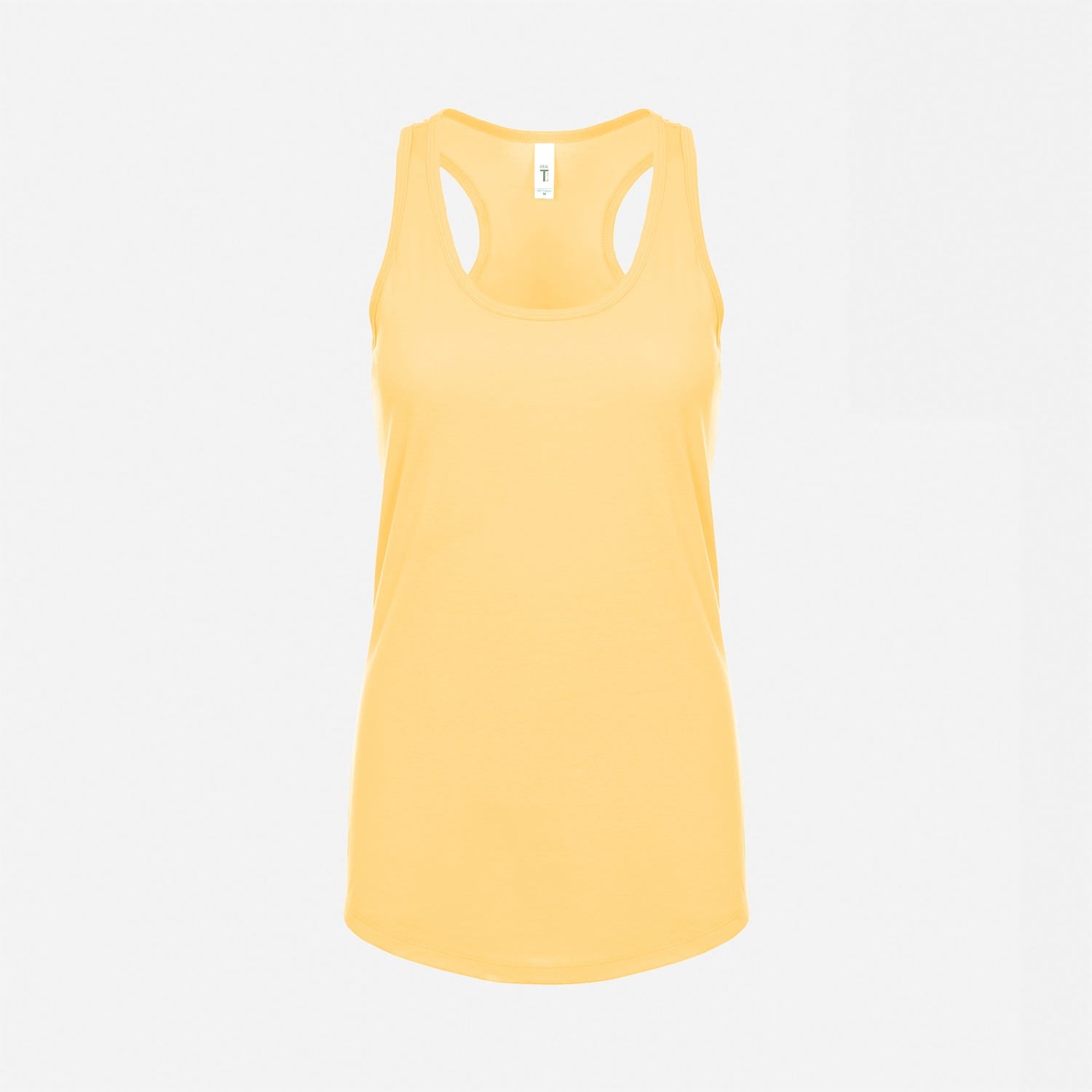 Next Level Womens Racerback Tank Tops Banana Cream