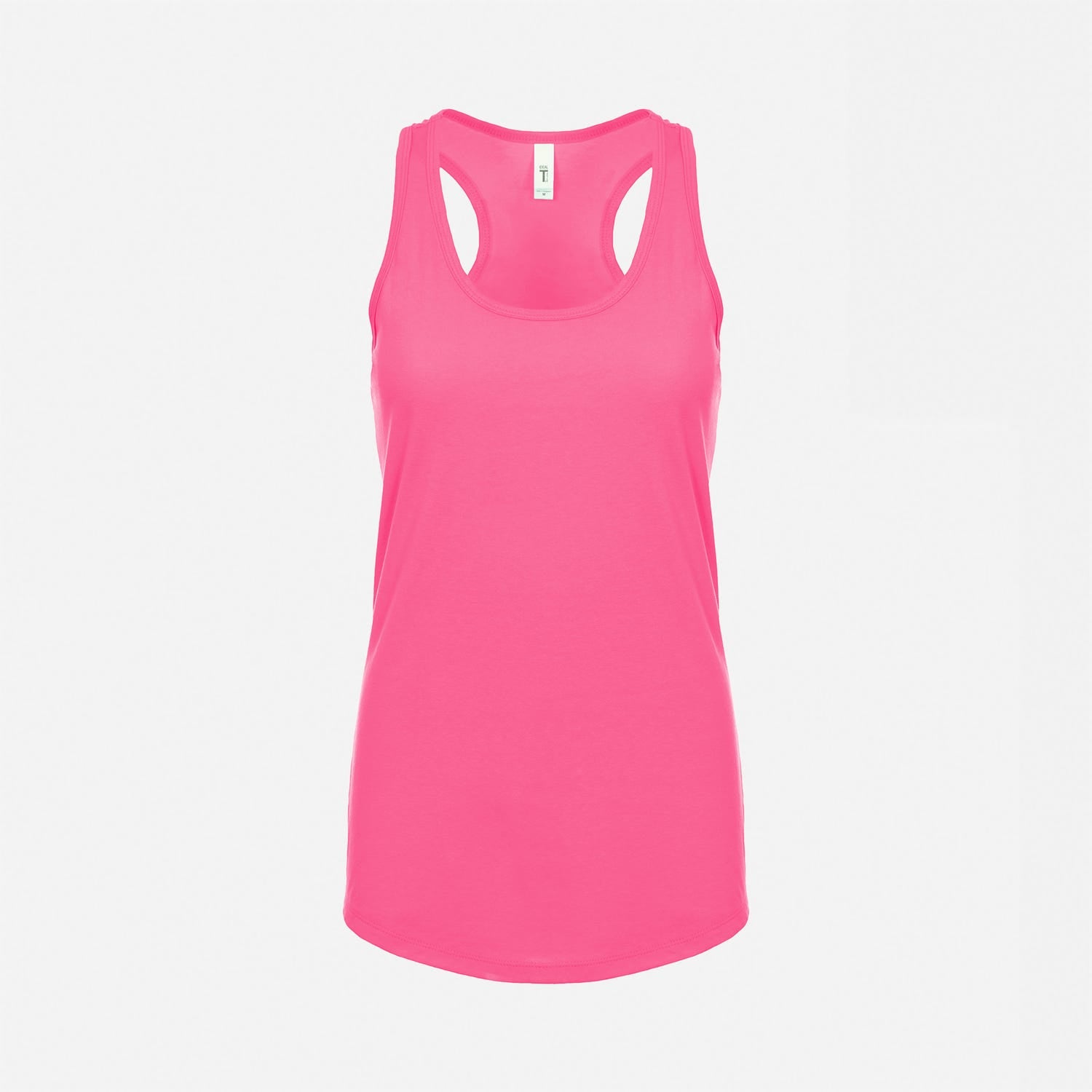 Next Level Womens Racerback Tank Tops Hot Pink