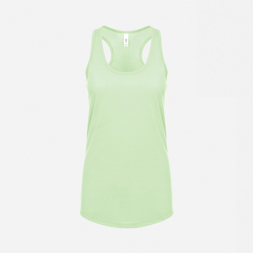 Next Level Womens Racerback Tank Tops Mint
