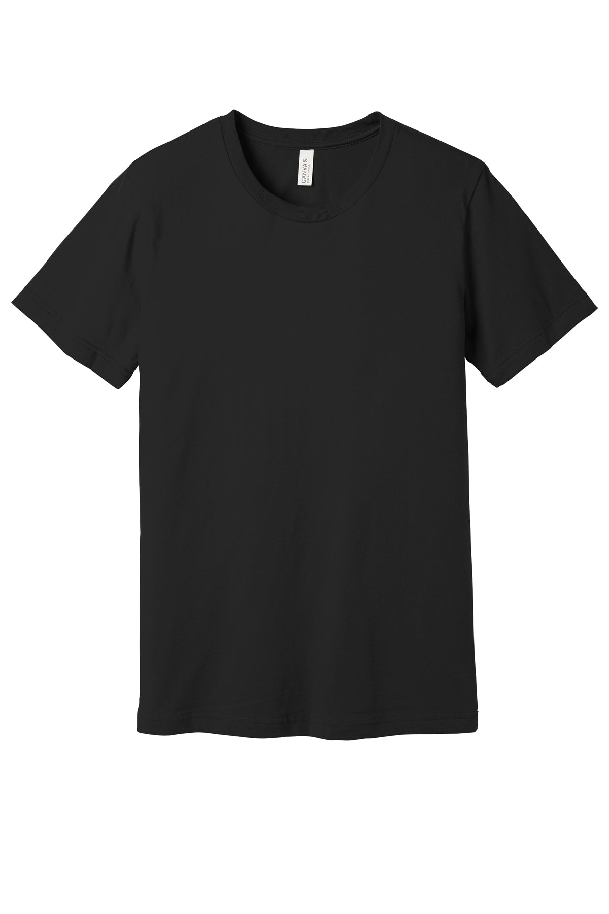Bella Canvas Mens/Unisex Cotton Short Sleeve Shirts Black