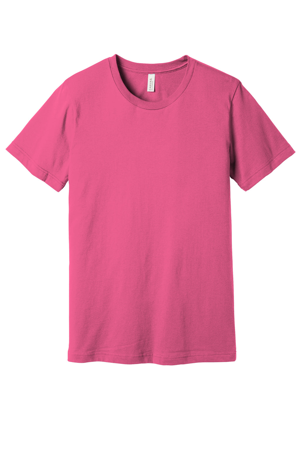 Bella Canvas Mens/Unisex Cotton Short Sleeve Shirts Charity Pink