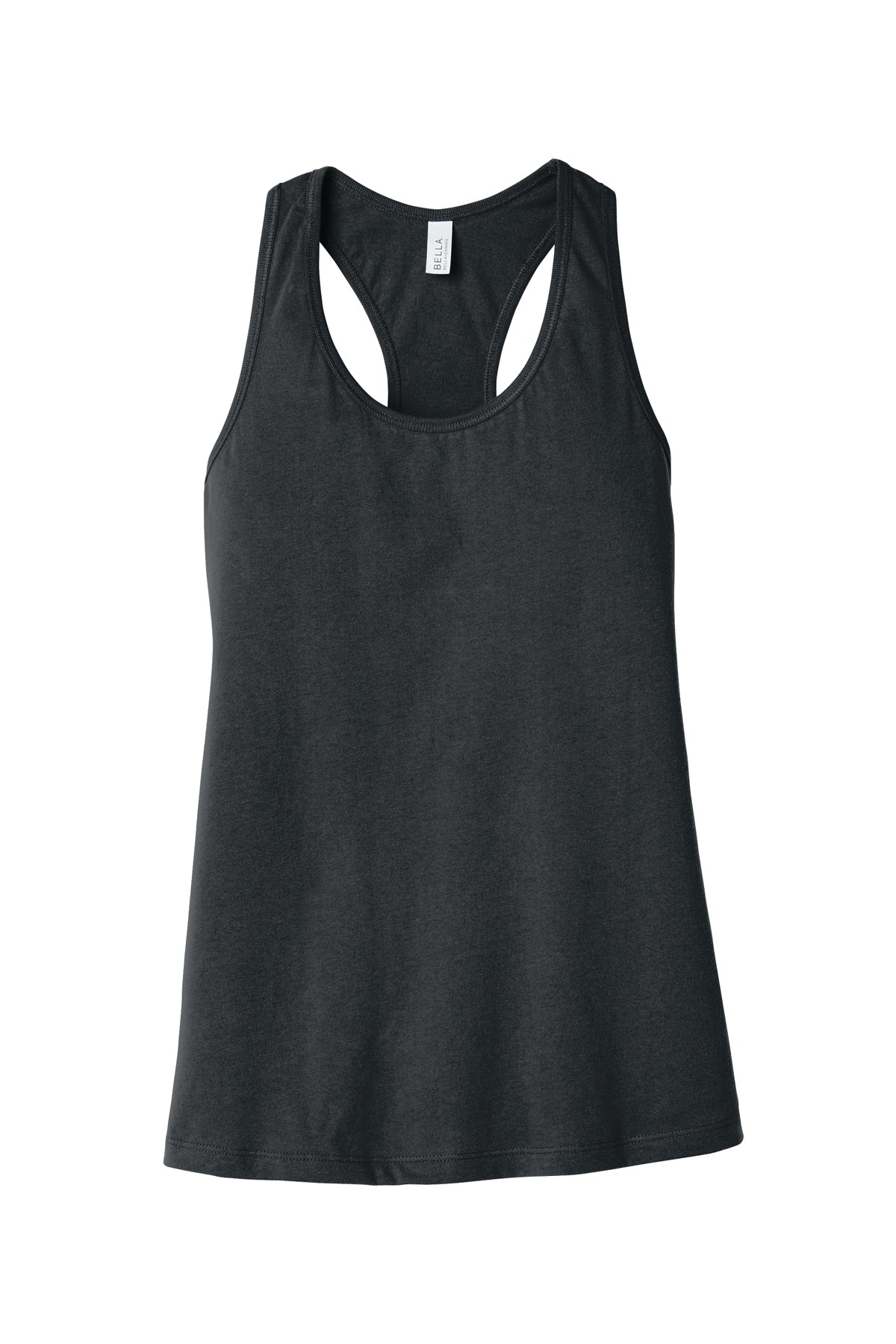 Bella Canvas Womens Racerback Tank Tops Dark Grey Heather