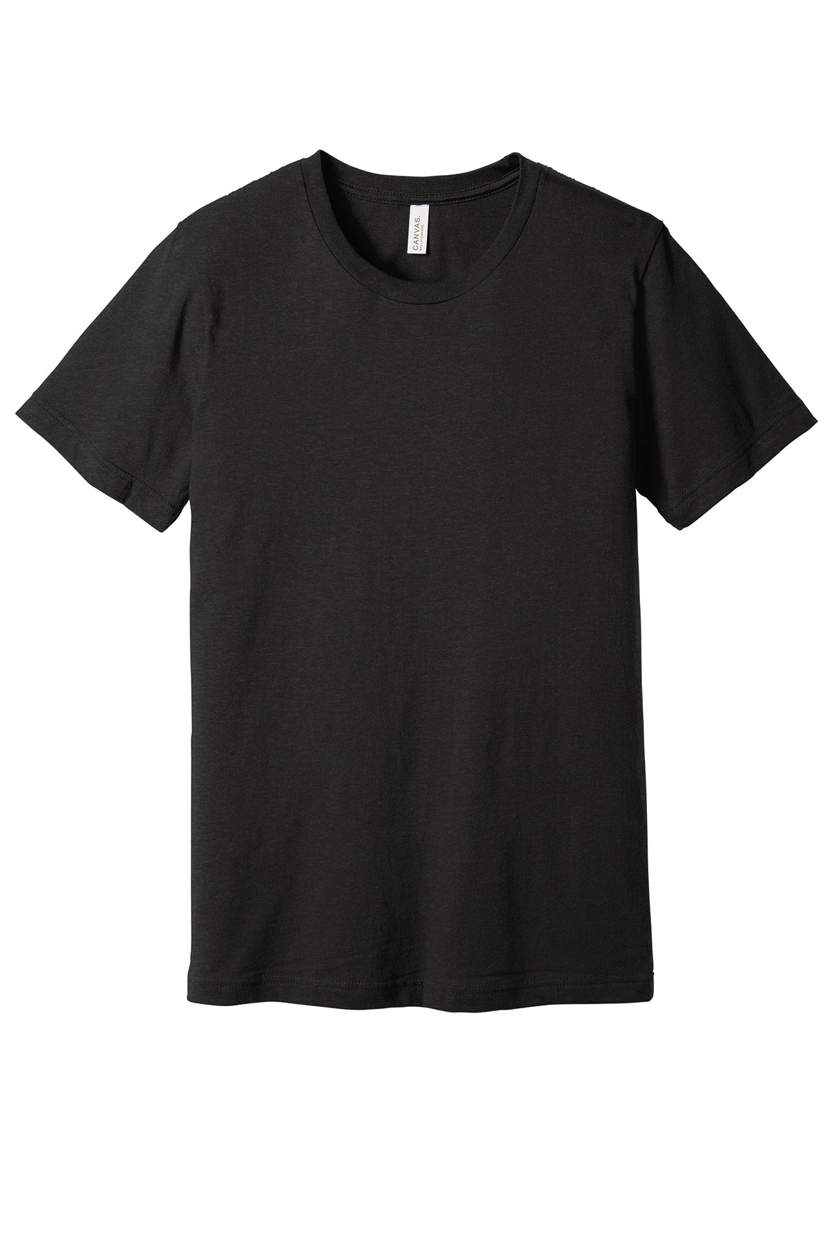 Bella Canvas Mens/Unisex Cotton Short Sleeve Shirts Black Heather