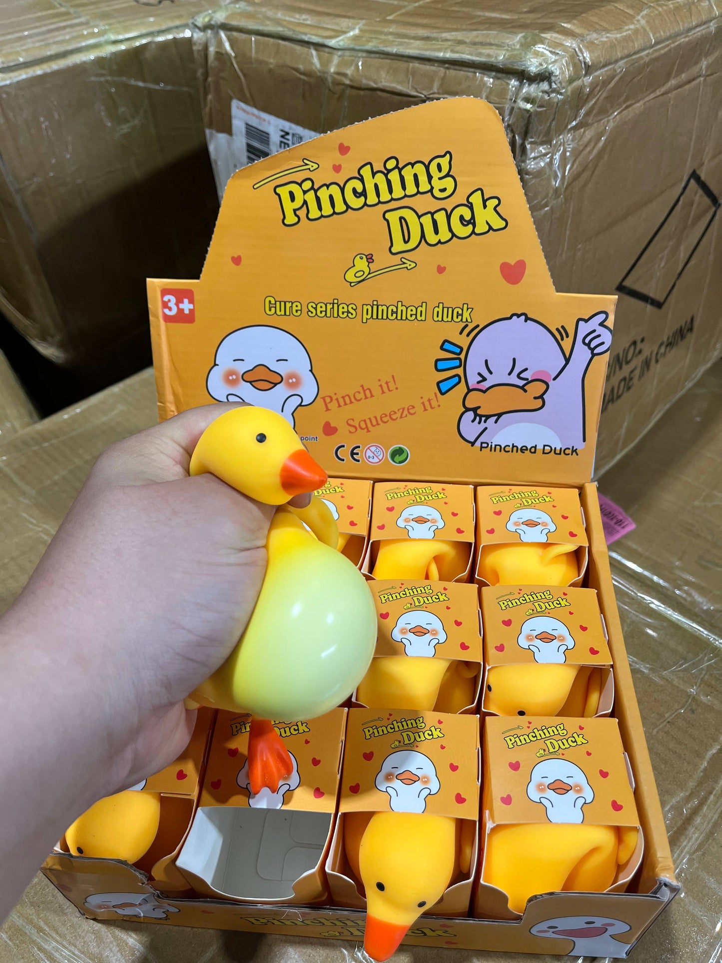Pinching Squishie Ducks