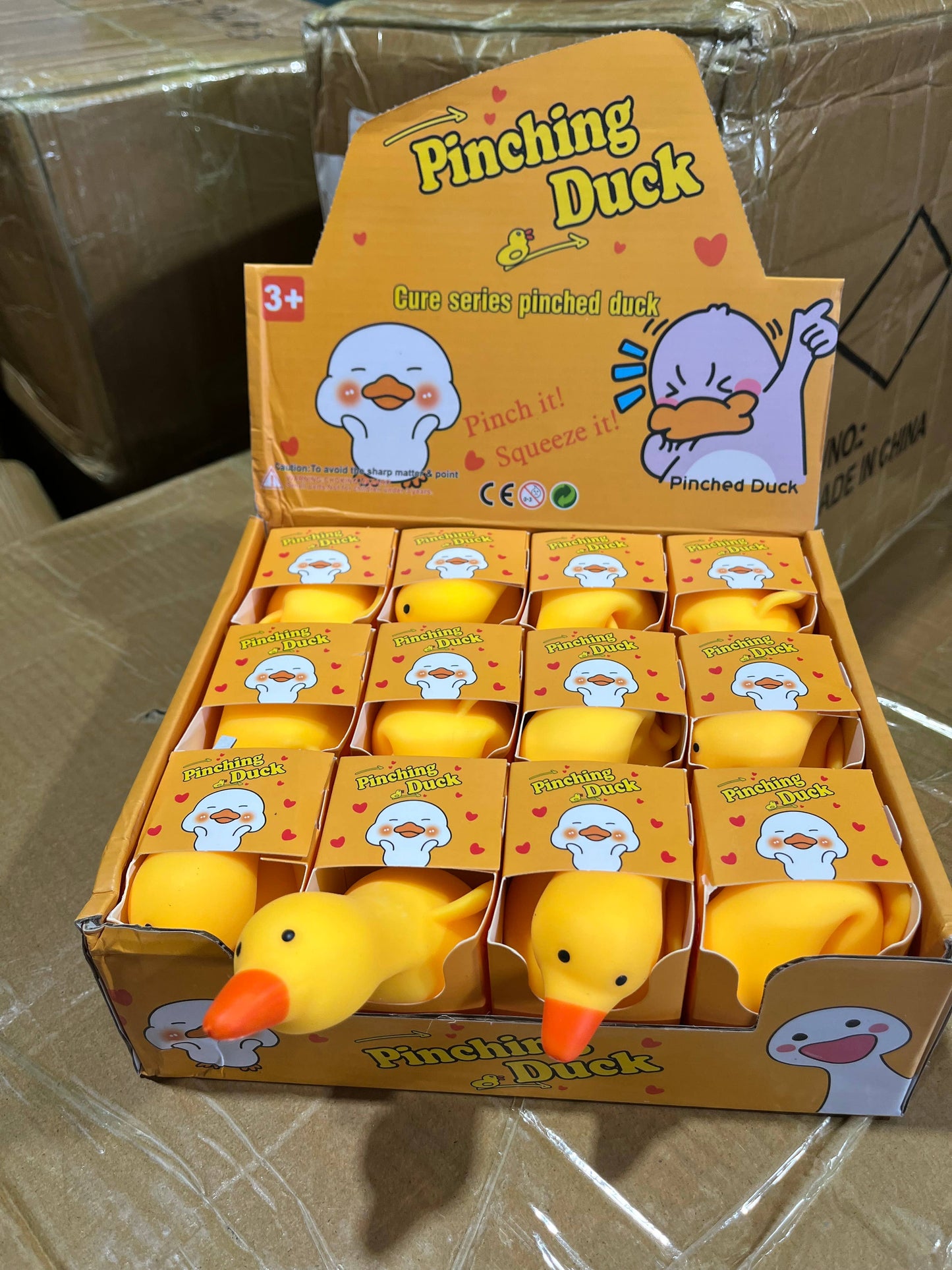 Pinching Squishie Ducks
