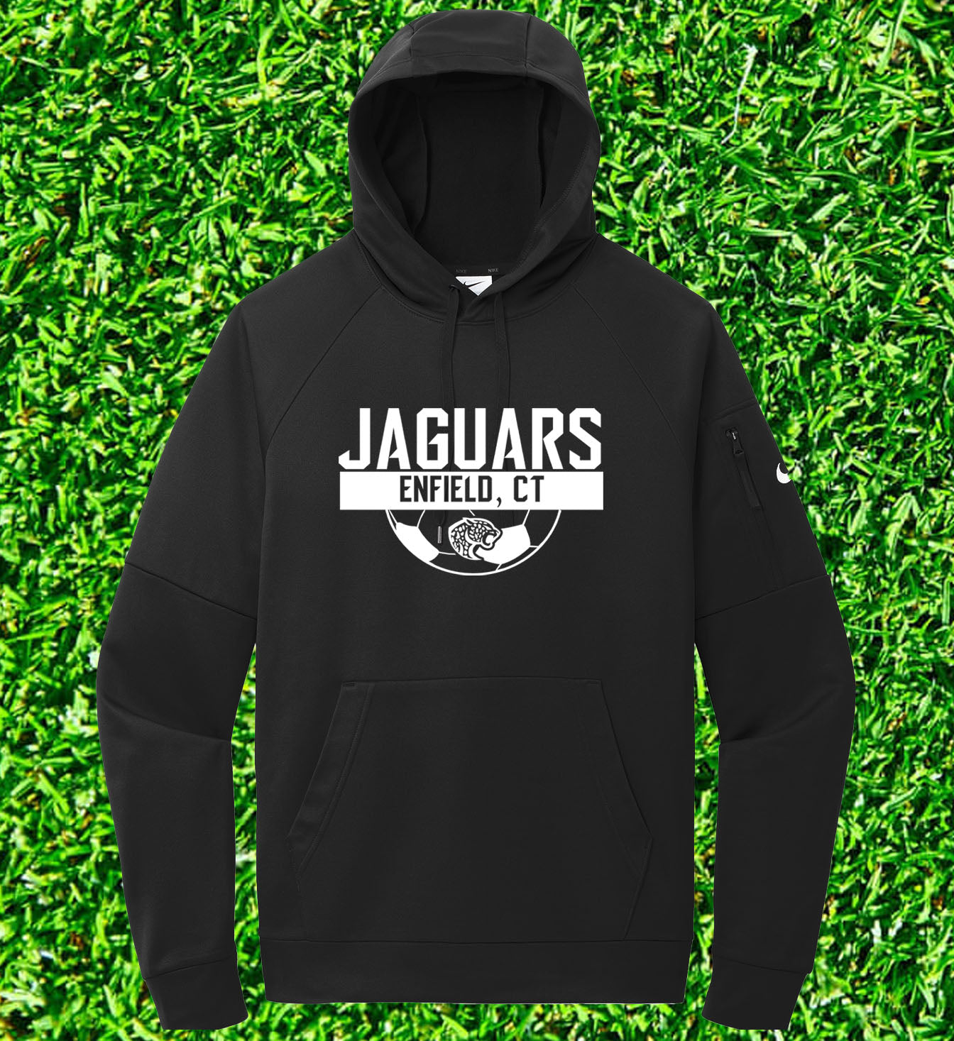 2024 Jaguars Nike Therma-FIT Pullover Fleece Hoodie