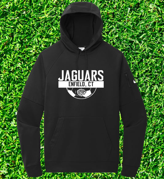 2024 Jaguars Nike Therma-FIT Pullover Fleece Hoodie