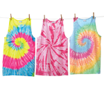 Port & Company Tie-Dye Mens/Unisex Cotton Tank