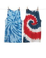 Port & Company Tie-Dye Mens/Unisex Cotton Tank
