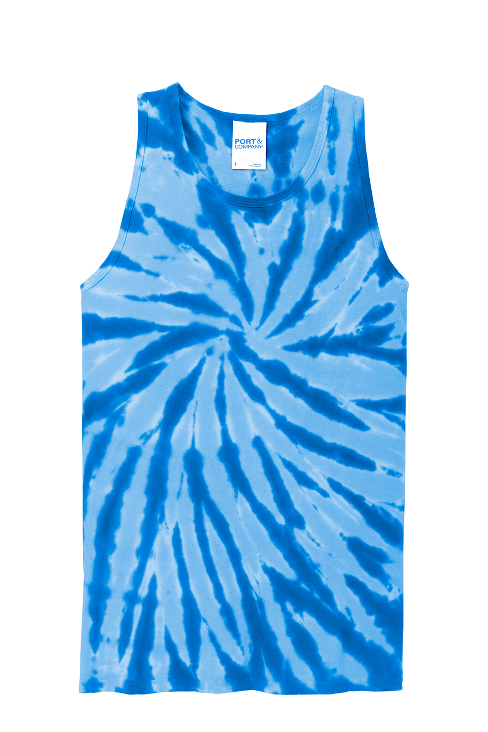 Port & Company Tie-Dye Mens/Unisex Cotton Tank