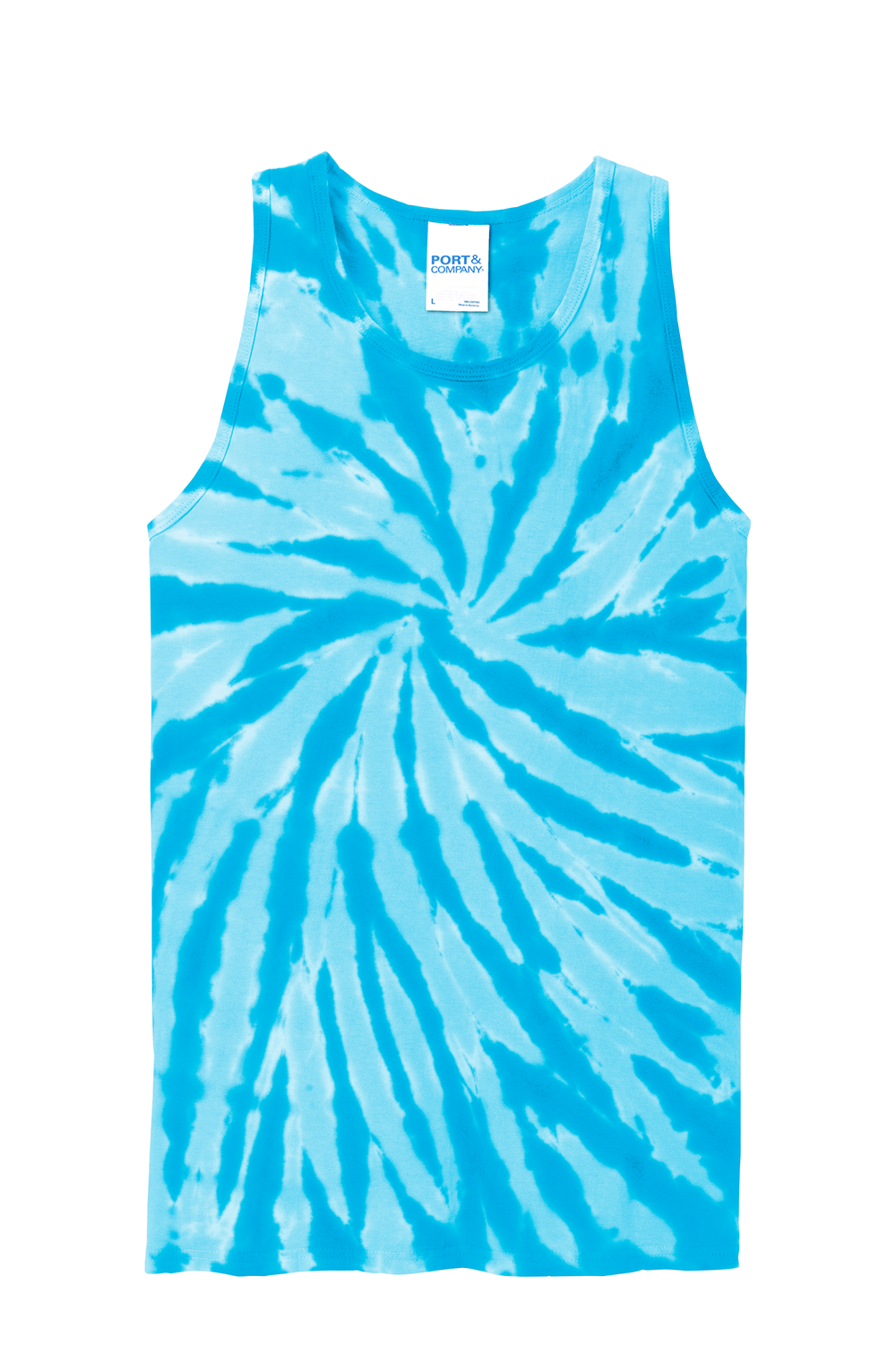Port & Company Tie-Dye Mens/Unisex Cotton Tank