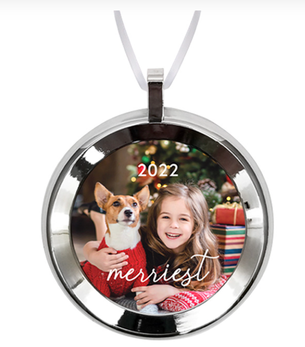 Framed Aluminum Ornament - 1 Sided