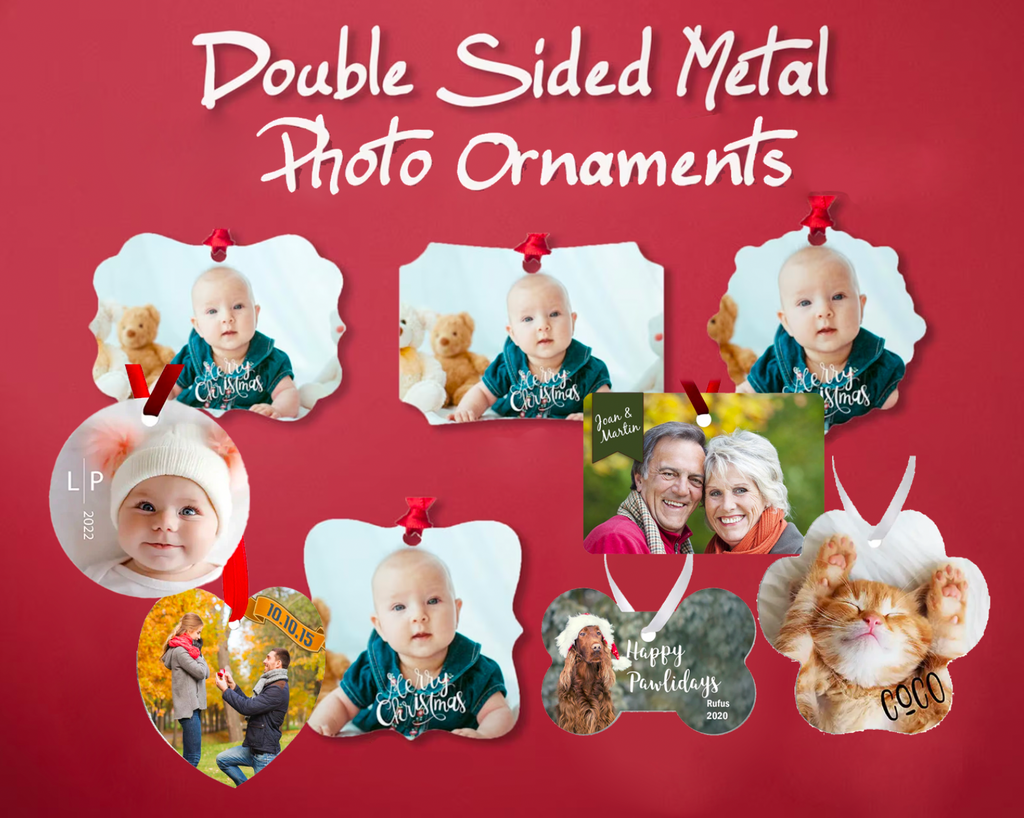 Aluminum Double Sided Ornaments