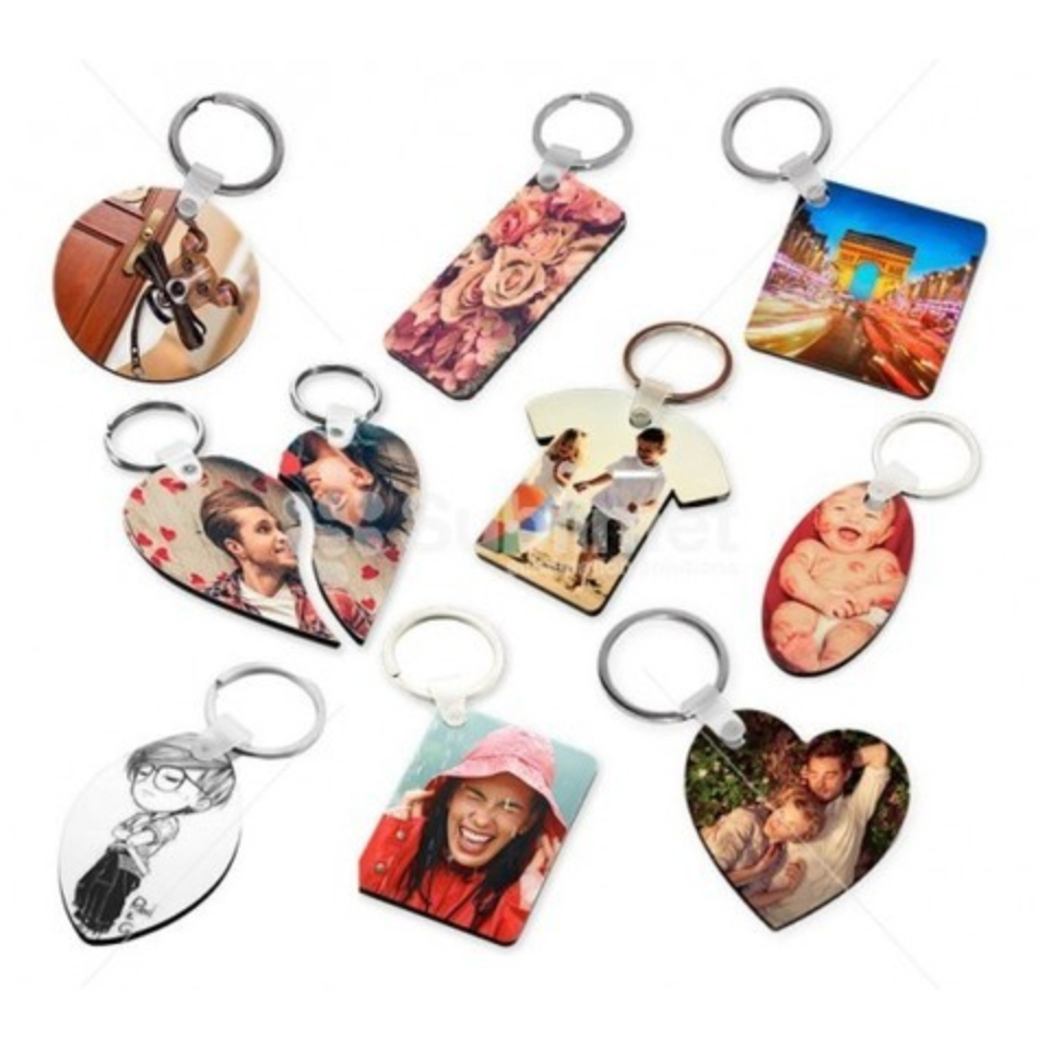Double-Sided Metal Keychains