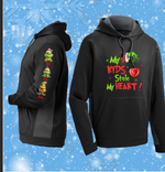 My kids stole my heart (Sport-Tek) Hoodie