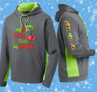 My kids stole my heart (Sport-Tek) Hoodie