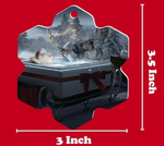 Aluminum Double Sided Ornaments