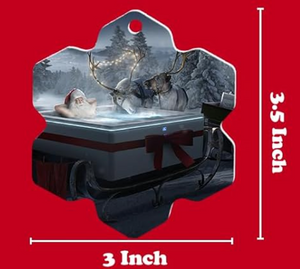 Aluminum Double Sided Ornaments