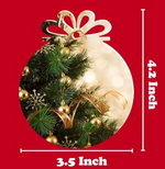 Aluminum Double Sided Ornaments