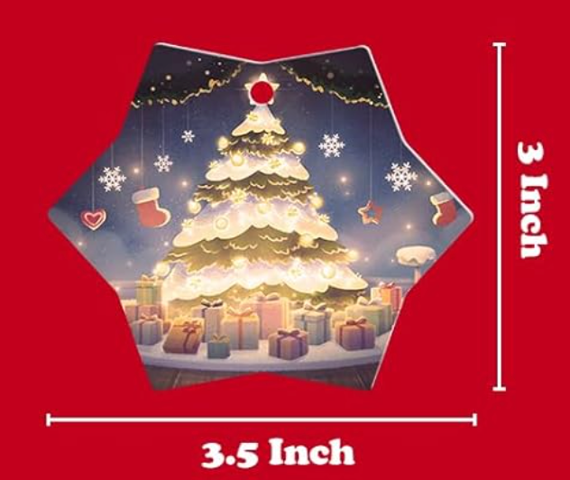 Aluminum Double Sided Ornaments