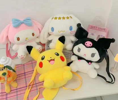 Plush Back packs Large