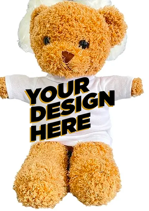 Teddy bears with  Custom Personalized Shirt