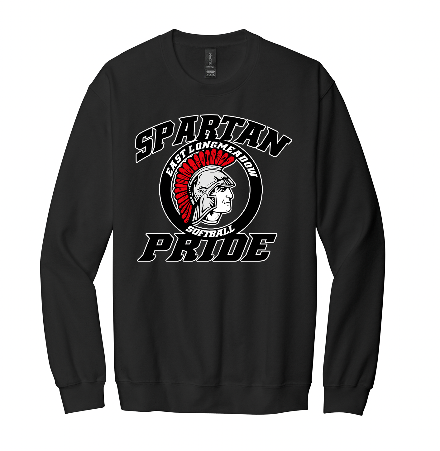 2024 Gildan® Softstyle® Crewneck Sweatshirt (ELHS Softball)