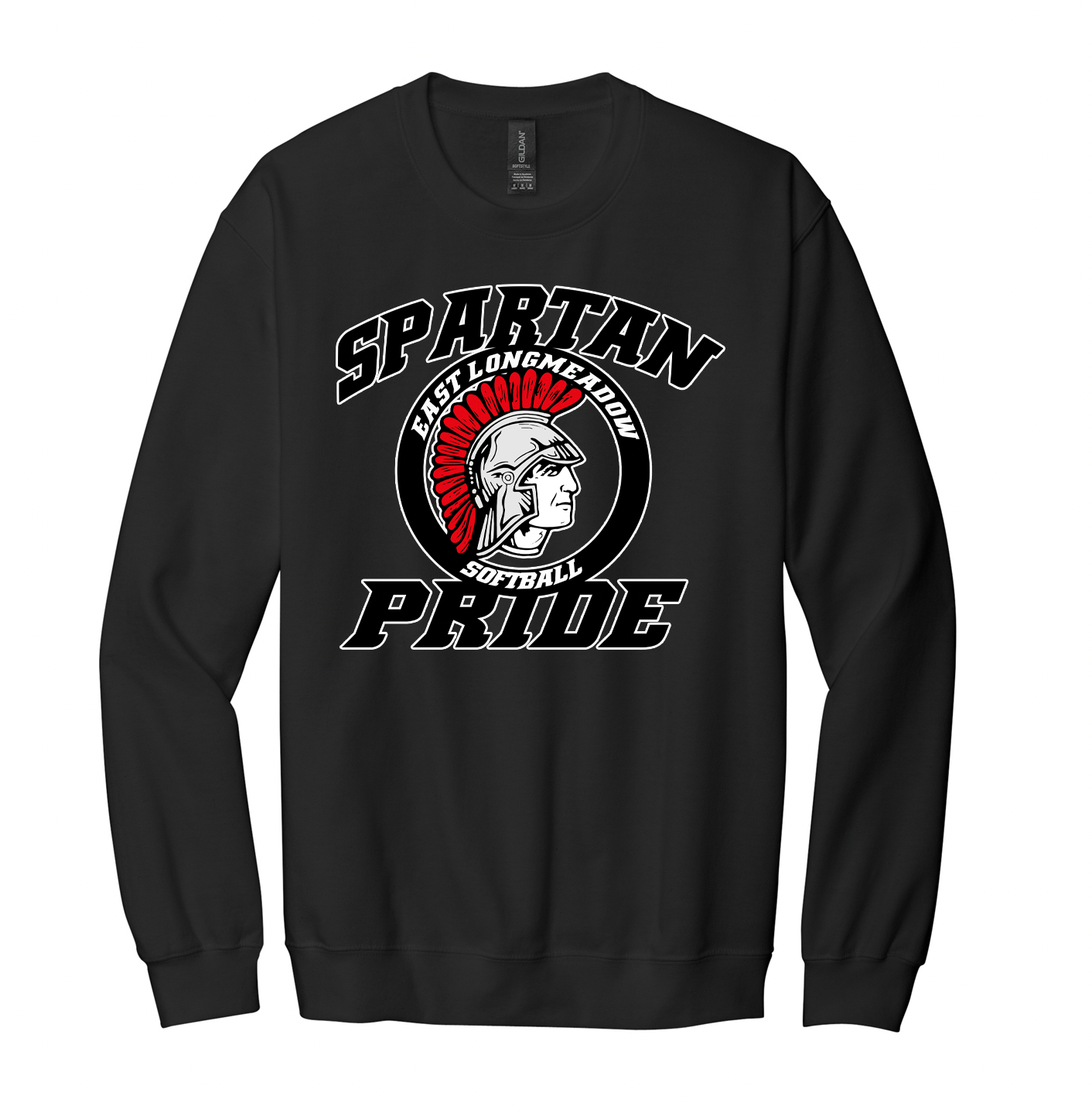 Gildan® Softstyle® Crewneck Sweatshirt (ELHS Softball)