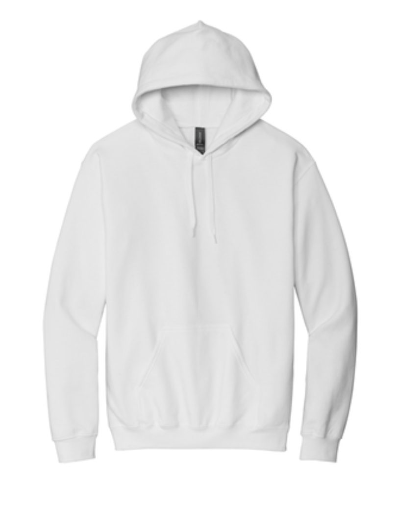 Gildan Soft Style Pullover Hoodie White