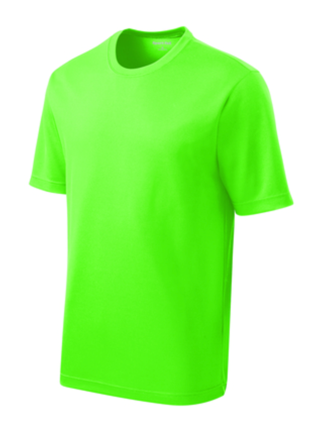 Sport-Tek PosiCharge RacerMesh Tee NEON GREEN