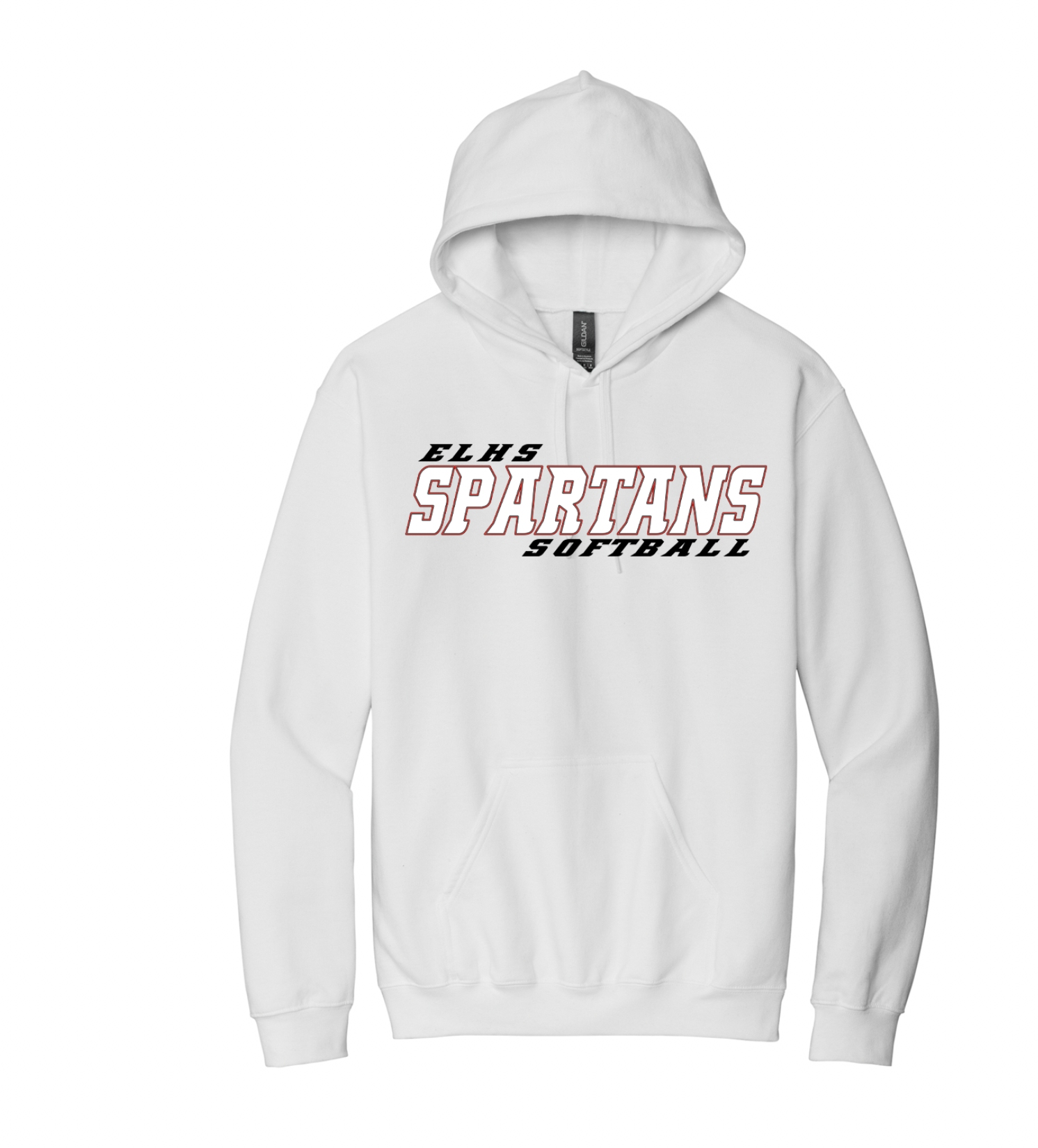 2024 Gildan® Softstyle® Hoodie ELHS Spartans Softball (ELHS Softball)