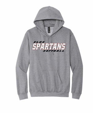 2024 Gildan® Softstyle® Hoodie ELHS Spartans Softball (ELHS Softball)