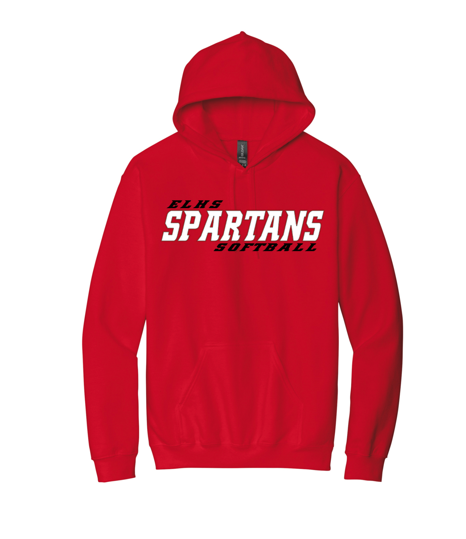 2024 Gildan® Softstyle® Hoodie ELHS Spartans Softball (ELHS Softball)