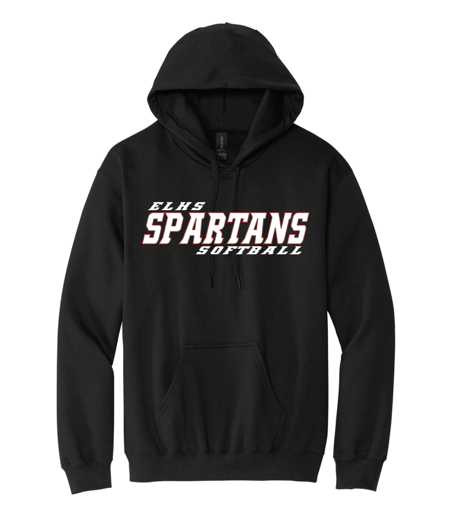 2024 Gildan® Softstyle® Hoodie ELHS Spartans Softball (ELHS Softball)