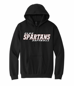 2024 Gildan® Softstyle® Hoodie ELHS Spartans Softball (ELHS Softball)