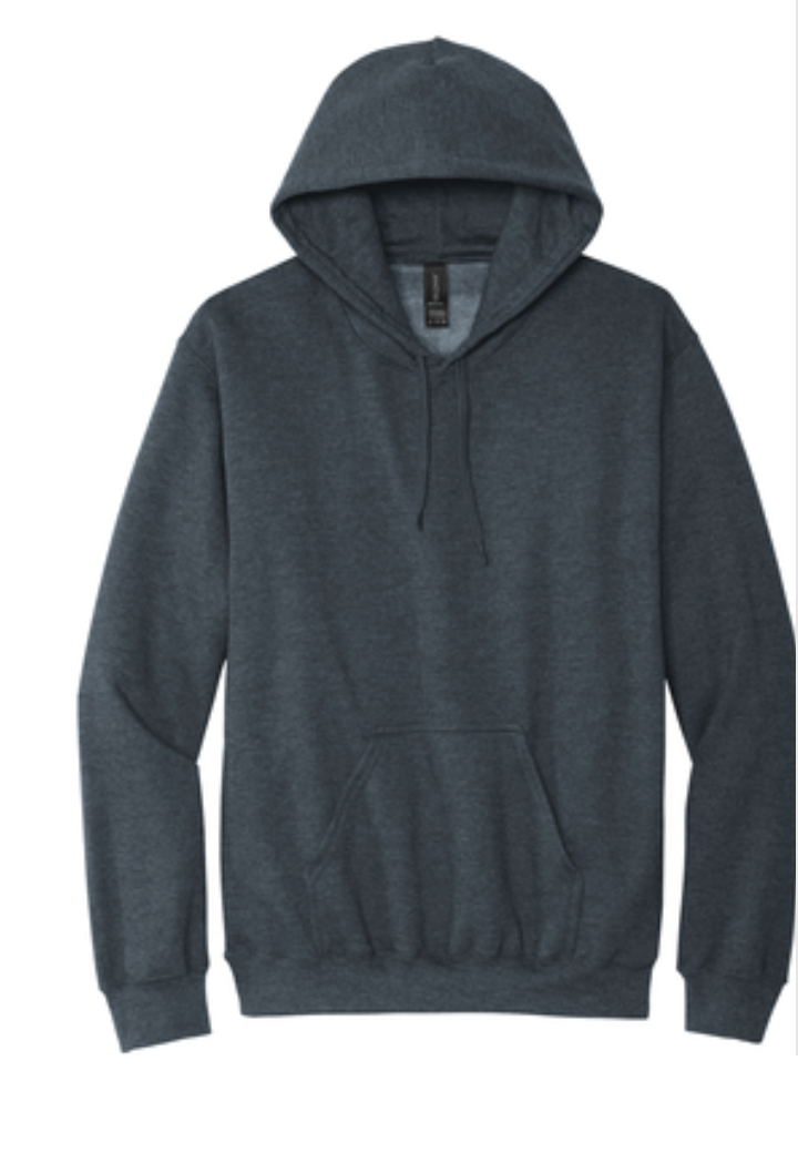 Gildan Soft touch Hooded Sweatshirt Mens/Unisex Hoodies Dark Heather