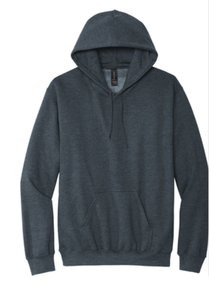 Gildan Dark Heather Soft touch Hooded Sweatshirt Mens/Unisex Hoodies