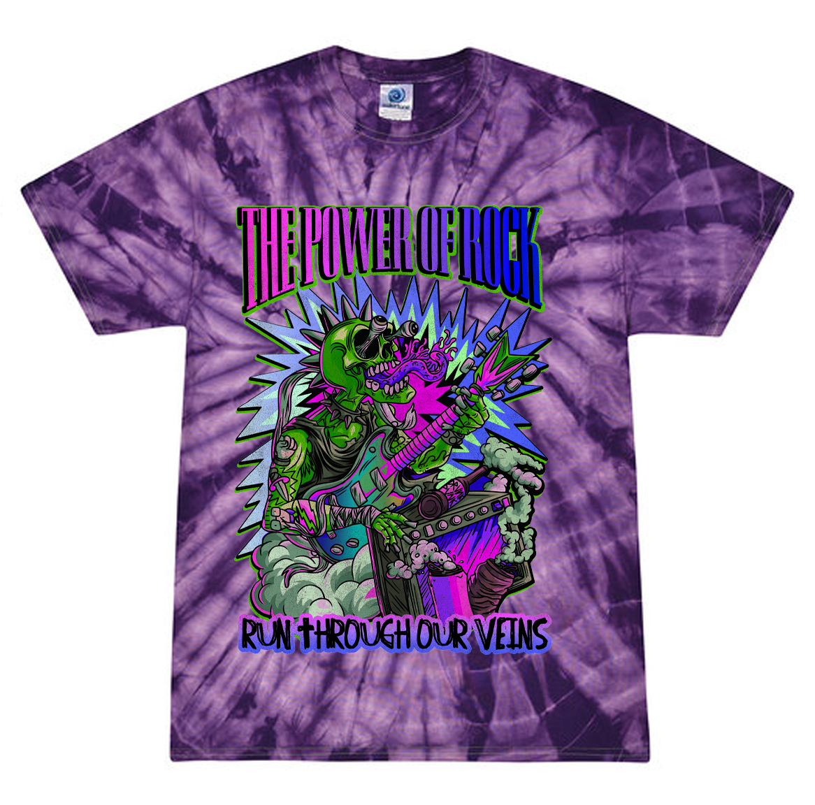 Power of Rock (Pink to Purple) Mens/Unisex