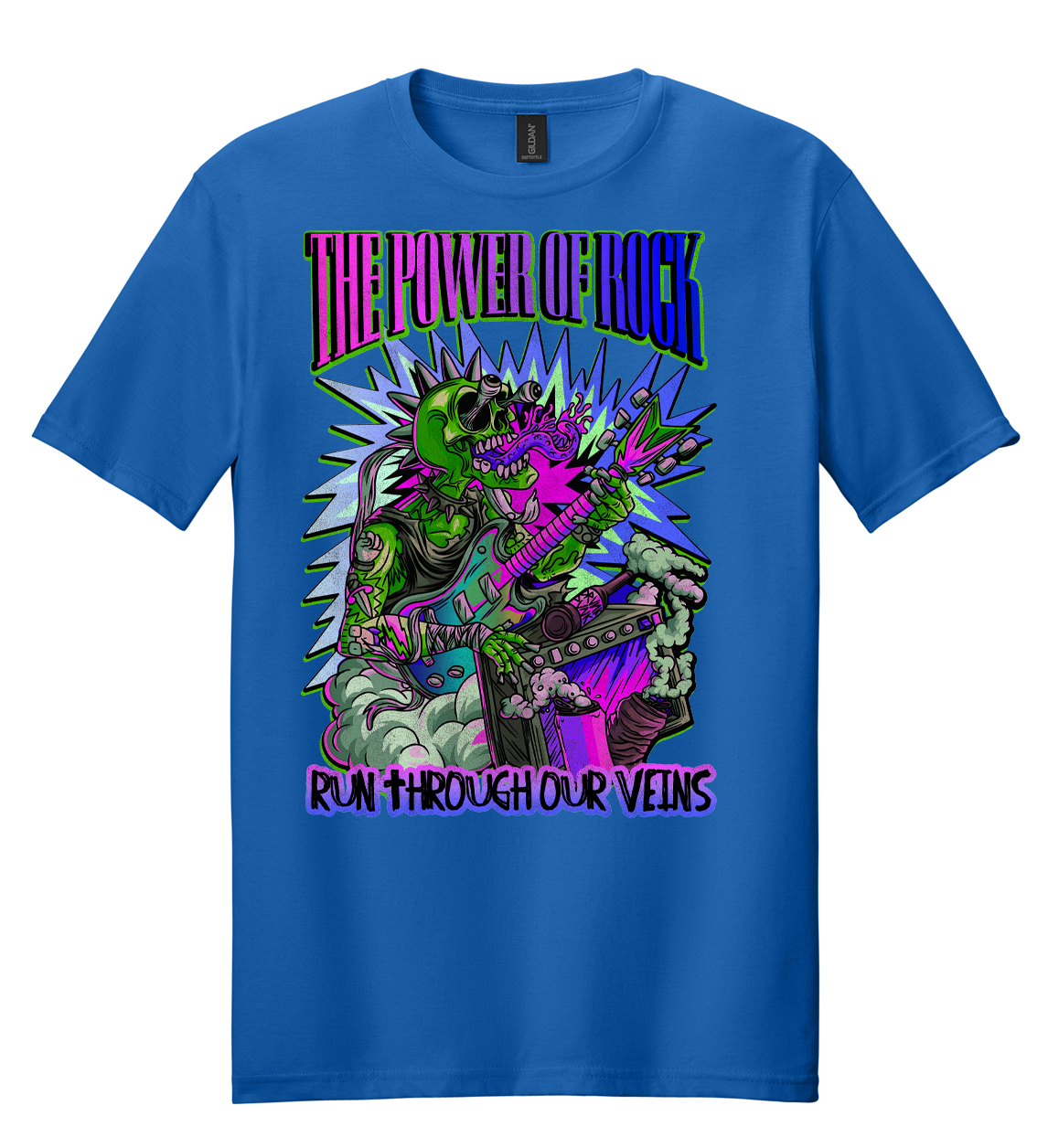Power of Rock (Pink to Purple) Mens/Unisex