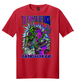Power of Rock (Pink to Purple) Mens/Unisex